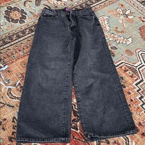Edikted Black Denim with Pink Tag